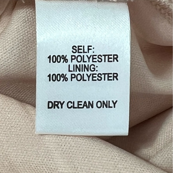 Lulu’s Deep V-Neck Blush Gown Maxi Prom Dress With Front Slit Grecian Goddess S - Picture 12 of 16